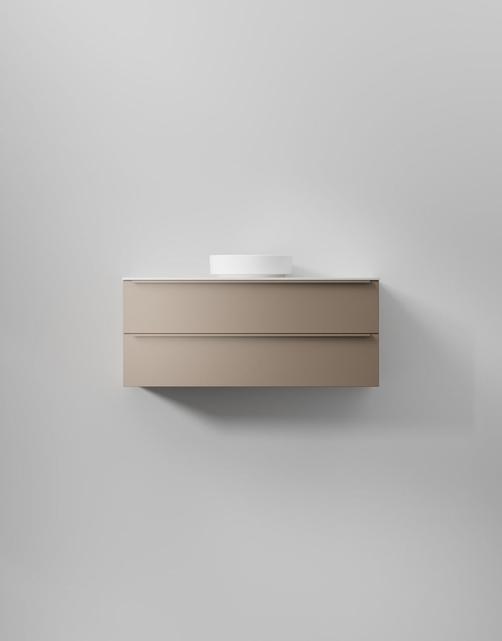 Kommod INR Core Avant 120 Bänkskiva & Ett Fristående Handfat