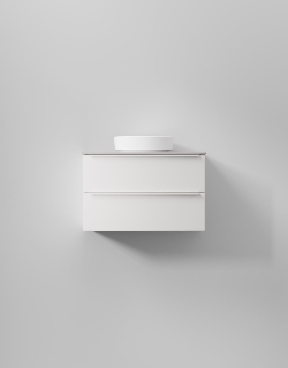 Kommod INR Core Avant 80 Med Bänkskiva & Fristående Handfat