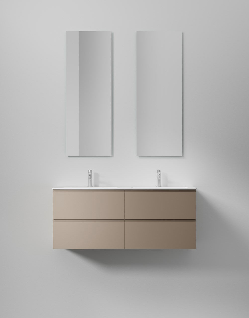 Kommod INR Core Grip 120 Med Dubbla Tvättställ