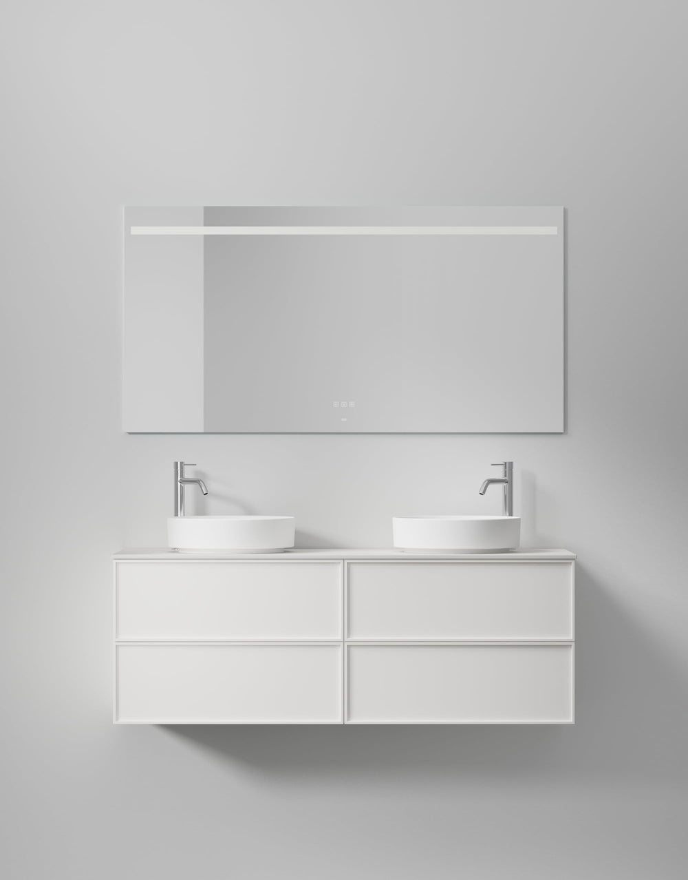 Kommod INR Core Sense 140 Med Bänkskiva & Fristående Handfat