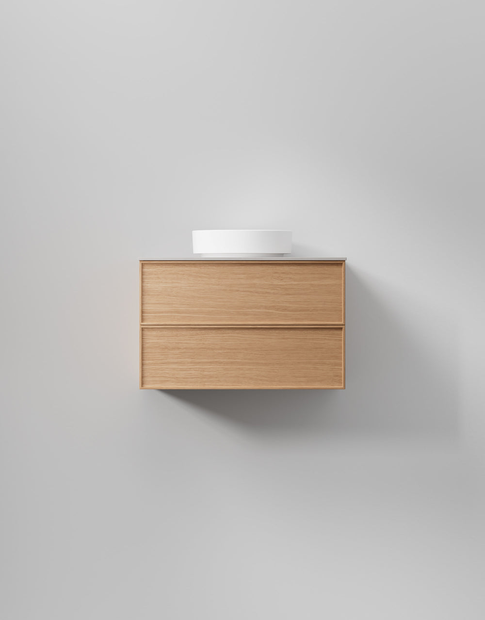 Kommod INR Core Sense 80 Med Bänkskiva & Fristående Handfat