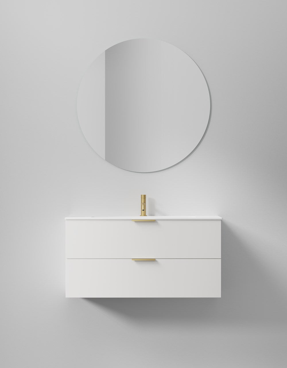 Kommod INR Core Solid 100 Med Tvättställ