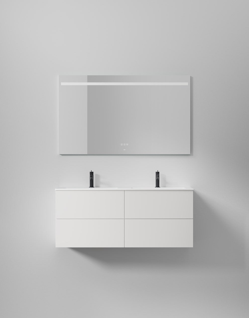 Kommod INR Core Solid 120 Med Dubbla Tvättställ