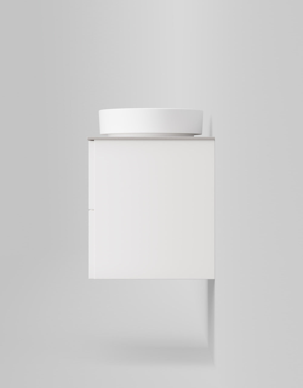 Kommod INR Core Solid 100 Med Bänkskiva & Fristående Handfat