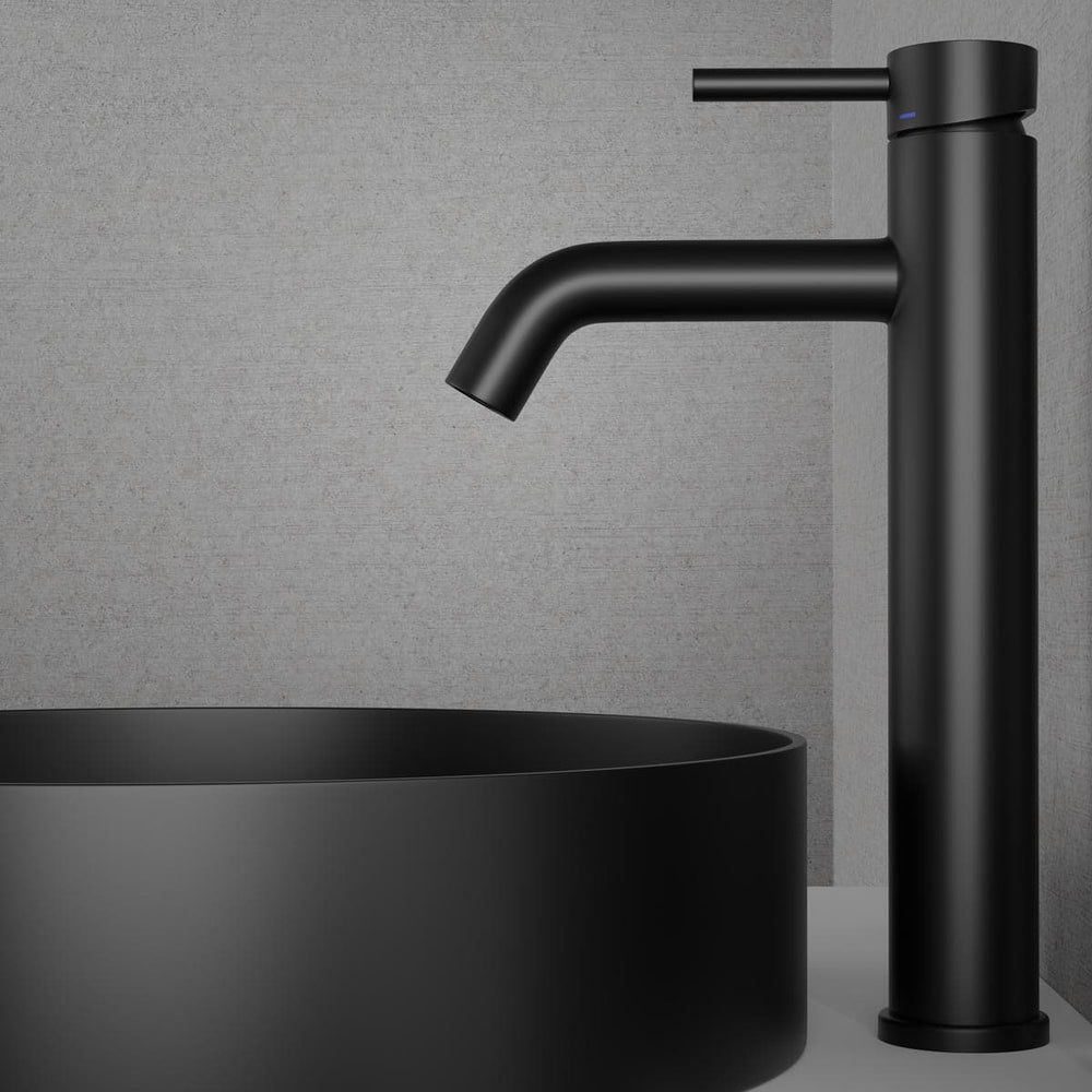 Tvättställsblandare Scandtap Steel Wave Hög