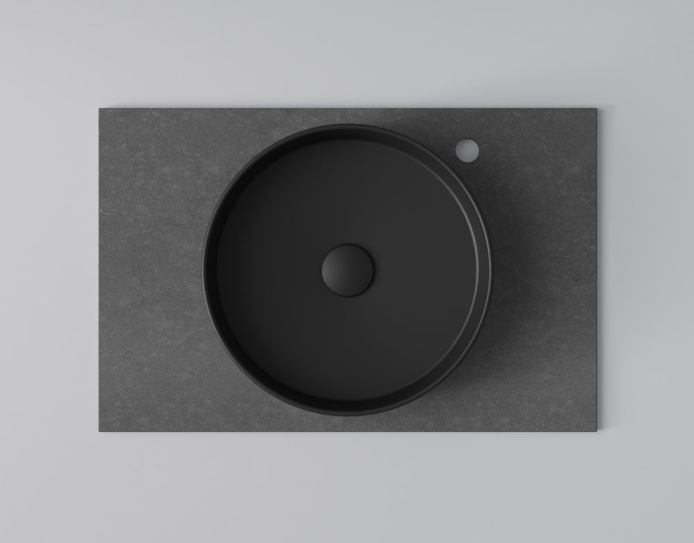 Kommod INR Core Avant 70 Med Bänkskiva & Fristående Handfat