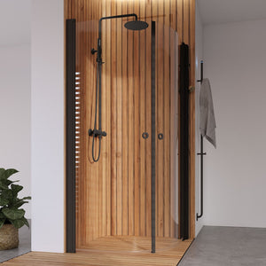 Duschhörna INR Linc Niagara Härdat Klarglas