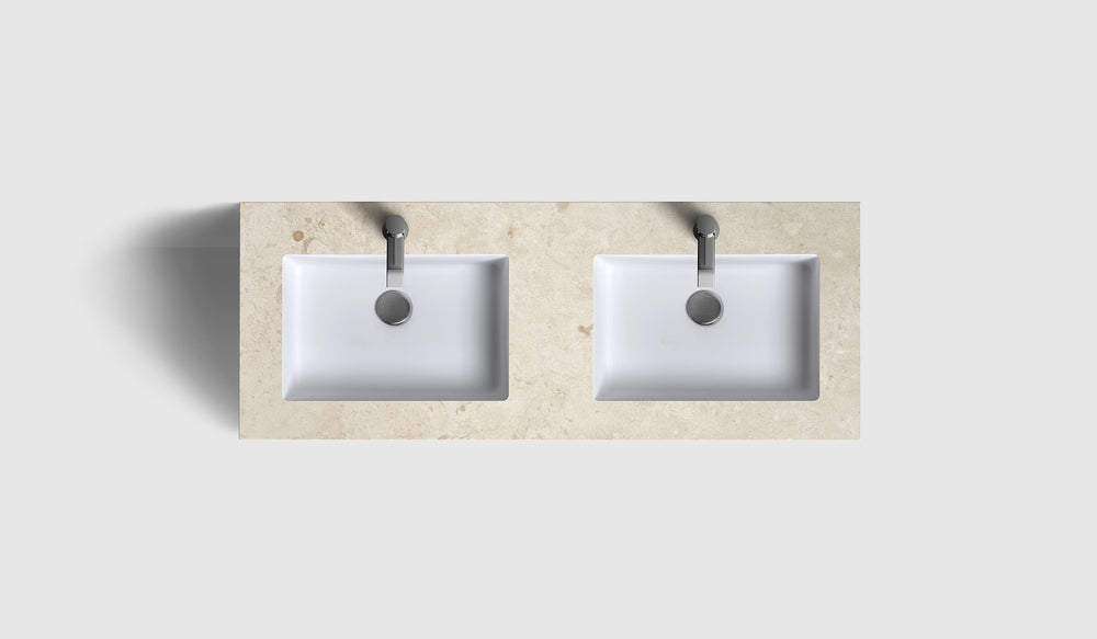 Kommod Haven H2 120 - White Wood  - Bänkskiva