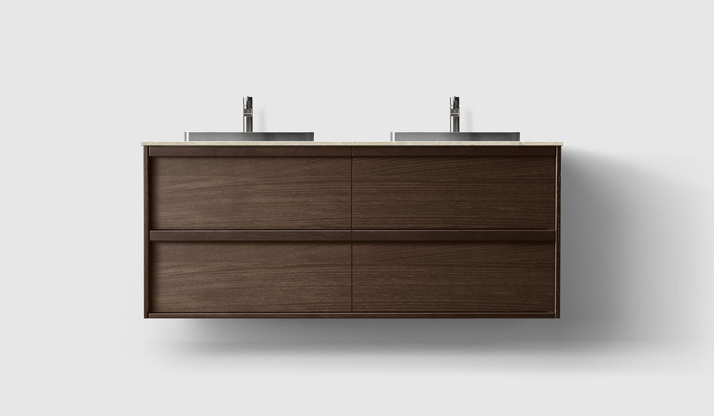 Kommod Haven H2 140 -  Smoked Oak Wood  - Bänkskiva