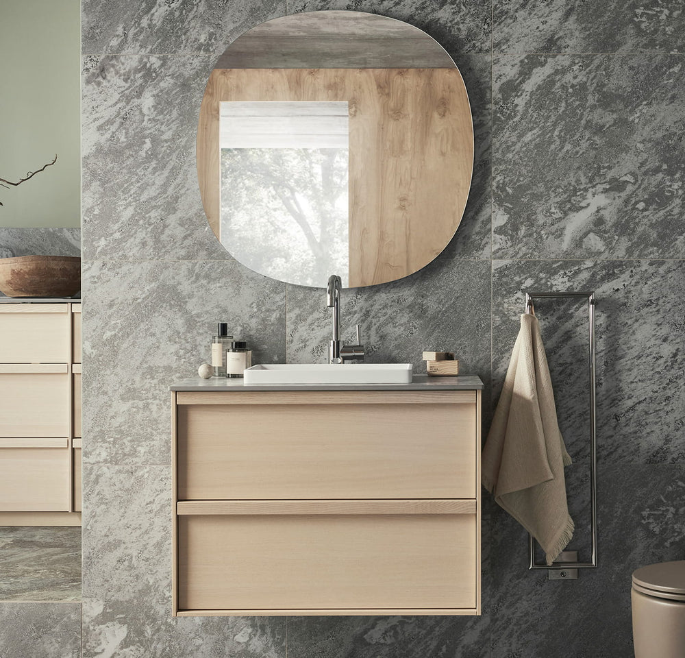 Kommod Haven H2 80 - Light Ash Wood  - Bänkskiva