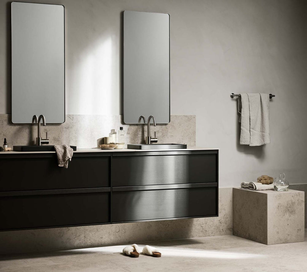 Kommod Haven H2 100 - Dark Wood  - Bänkskiva