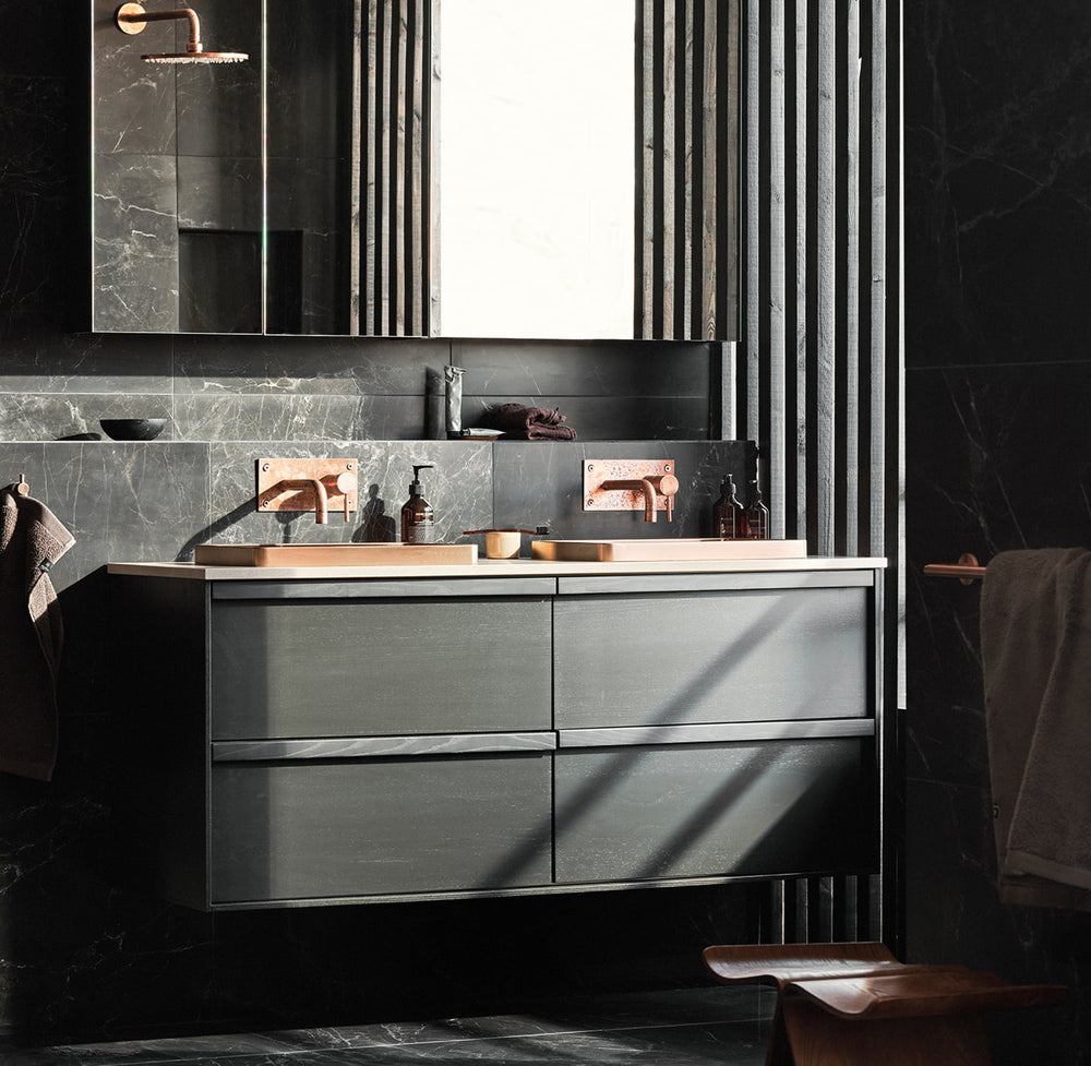 Kommod Haven H2 140 - Dark Wood  - Bänkskiva