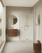 Duschhörna INR Linc Angel Flex Härdat Klarglas