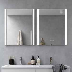 Badrumsspegel INR Scene Med Belysning