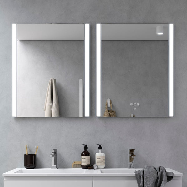 Badrumsspegel INR Scene Med Belysning