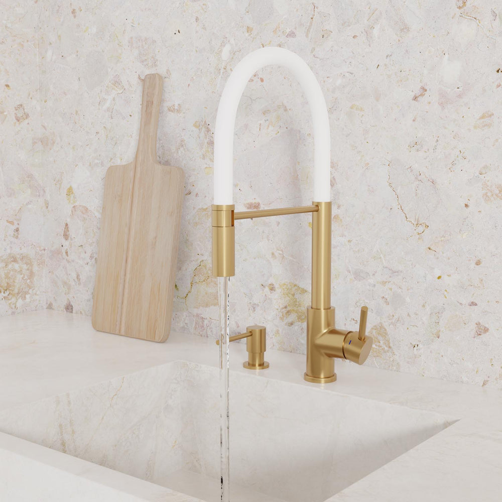 Köksblandare Scandtap Steel Pro Med Utdragbar Pip