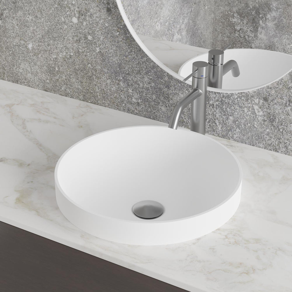 Tvättställsblandare Scandtap Steel Voyage Medium