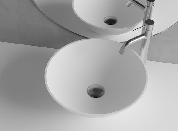 Tvättställsblandare Scandtap Steel Voyage Hög