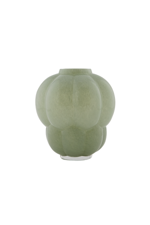 UVA glass vase Pastel green / Ø20xH22 CM