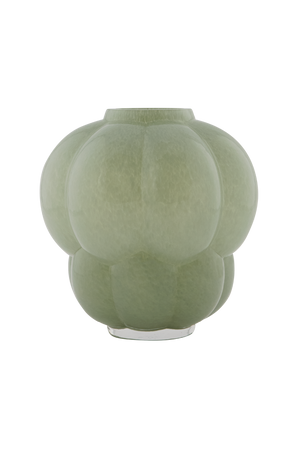 UVA glass vase Pastel green / Ø26xH28 CM