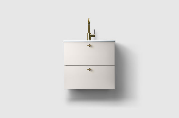 H3/60 White / Porcelain / A2.02 Brass