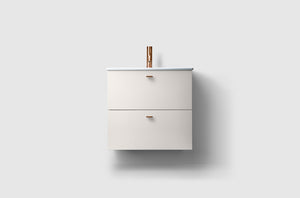 H3/60 White / Porcelain / A2.04 Copper PVD