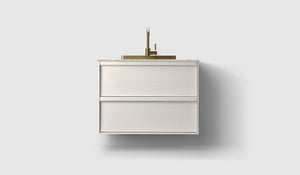 Kommod Haven H2 80 - White Wood  - Bänkskiva