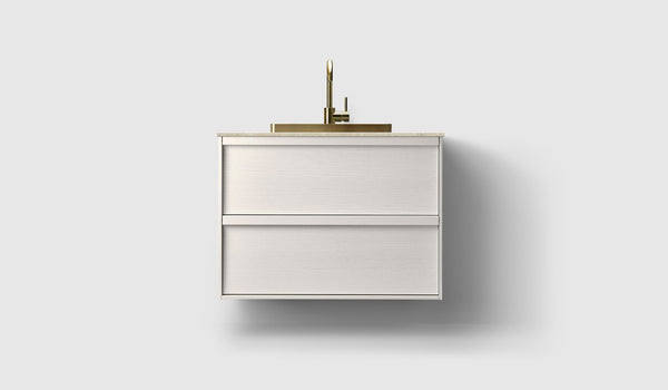 Kommod Haven H2 80 - White Wood  - Bänkskiva