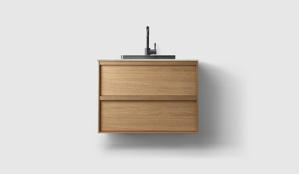 Kommod Haven H2 80 - Oak Wood  - Bänkskiva