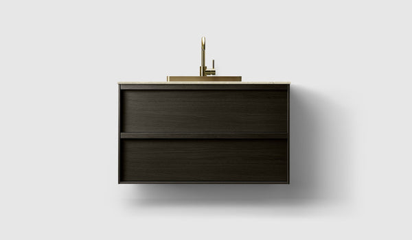 Kommod Haven H2 100 - Dark Wood  - Bänkskiva