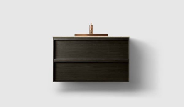 Kommod Haven H2 100 - Dark Wood  - Bänkskiva
