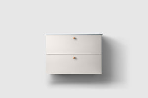 H3/80 White / Porcelain / A2.01 Copper PVD