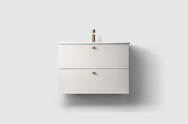H3/80 White / Porcelain / A2.02 Brass