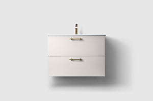 H3/80 White / Porcelain / A2.03 Brass