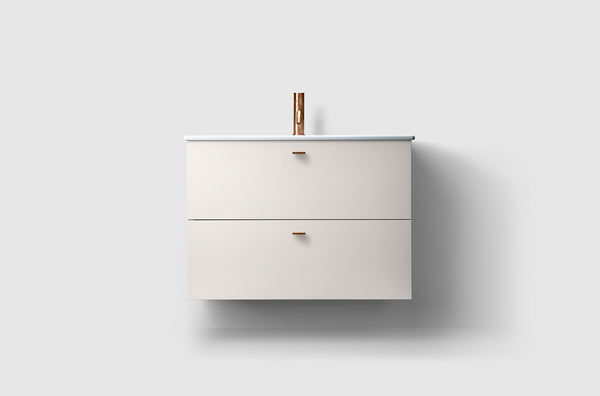 H3/80 White / Porcelain / A2.04 Copper PVD