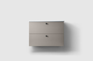 H3/80 Warm Grey / Porcelain / A2.01 Matte Black