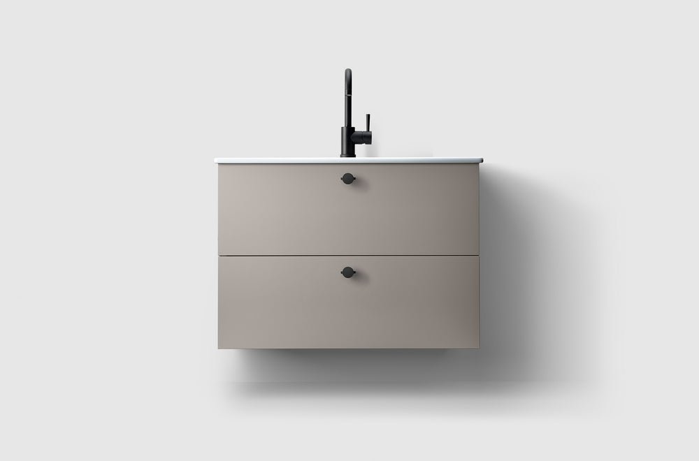 H3/80 Warm Grey / Porcelain / No Handle