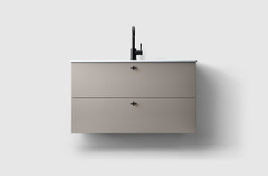 H3/100 Warm Grey / Porcelain / A2.02 Matte Black