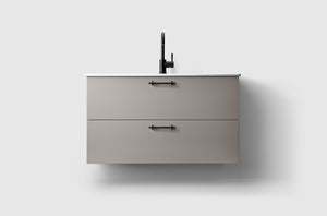 H3/100 Warm Grey / Porcelain / A2.03 Matte Black