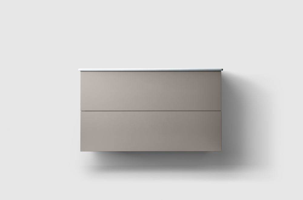 H3/100 Warm Grey / Porcelain / No Handle