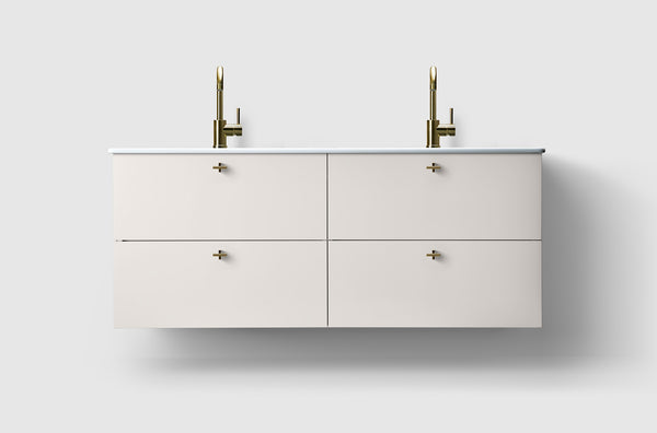 H3/140 White / Porcelain / A2.02 Brass