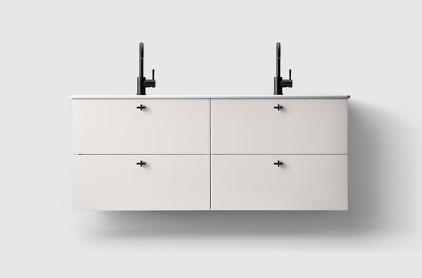 H3/140 White / Porcelain / A2.02 Matte Black