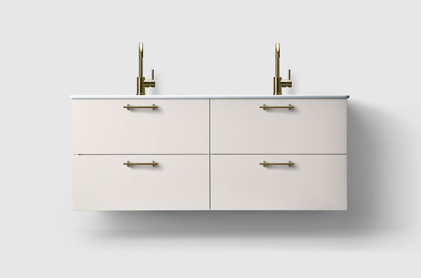 H3/140 White / Porcelain / A2.03 Brass