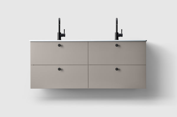 H3/140 Warm Grey / Porcelain / A2.01 Matte Black