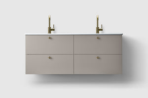 H3/140 Warm Grey / Porcelain / A2.02 Brass