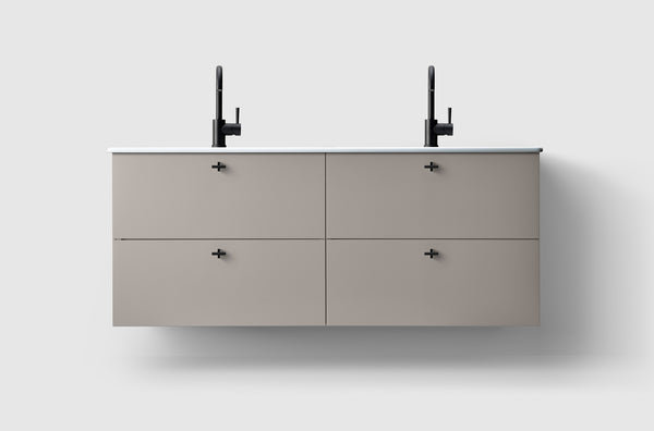 H3/140 Warm Grey / Porcelain / A2.02 Matte Black