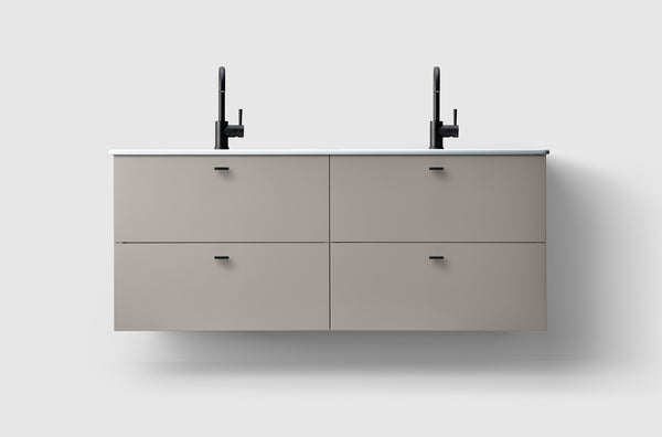 H3/140 Warm Grey / Porcelain / A2.04 Matte Black