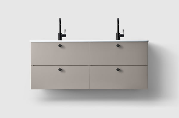 H3/140 Warm Grey / Porcelain / A2.06 Matte Black