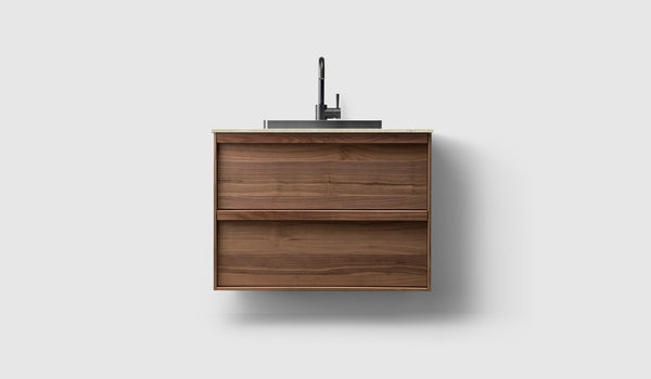 Kommod Haven H2 80 - Walnut Wood  - Bänkskiva