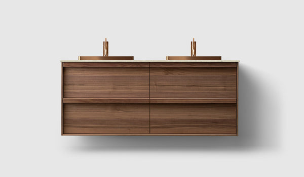 Kommod Haven H2 140 - Walnut Wood  - Bänkskiva